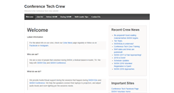 Desktop Screenshot of contechcrew.org